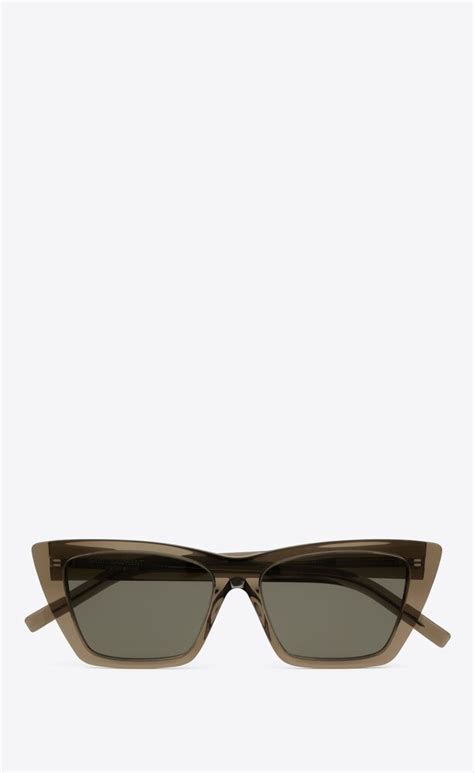 ysl mica sonnenbrille|Saint Laurent SL 276 Mica XS (53 .